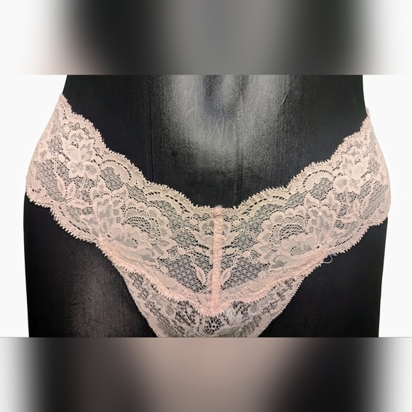 Cosabella Never Say Never Cutie Thong OS Pink Lilly - Picture 4 of 5